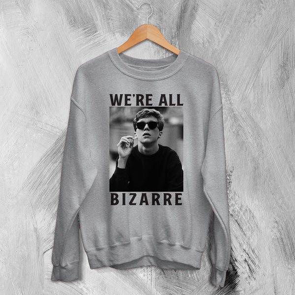 The Breakfast Club Sweatshirt We're All Bizarre Crewneck Emilio Estevez Movie Shirt