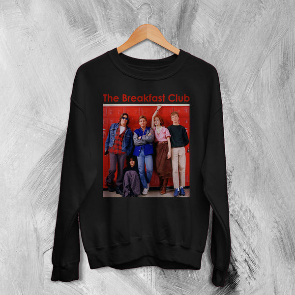 Vintage The Breakfast Club Sweatshirt Movie Poster Shirt Comedy Drama Crewneck