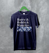 Bee Gees T-Shirt Barry Robin Maurice Rare Design 70s Gibb Disco Shirt