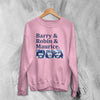Bee Gees Sweatshirt Barry Robin Maurice Rare Design 70s Gibb Disco Sweater