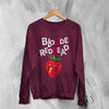 Blonde Redhead Sweatshirt Album Rock Sweater Sit Down for Dinner Shirt