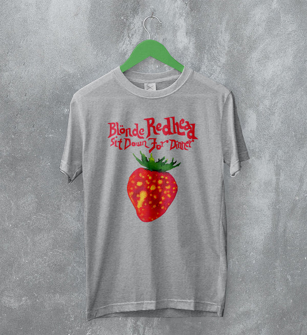 Blonde Redhead T-Shirt Tour Rock Tee Down for Dinner Shirt Indie Concert