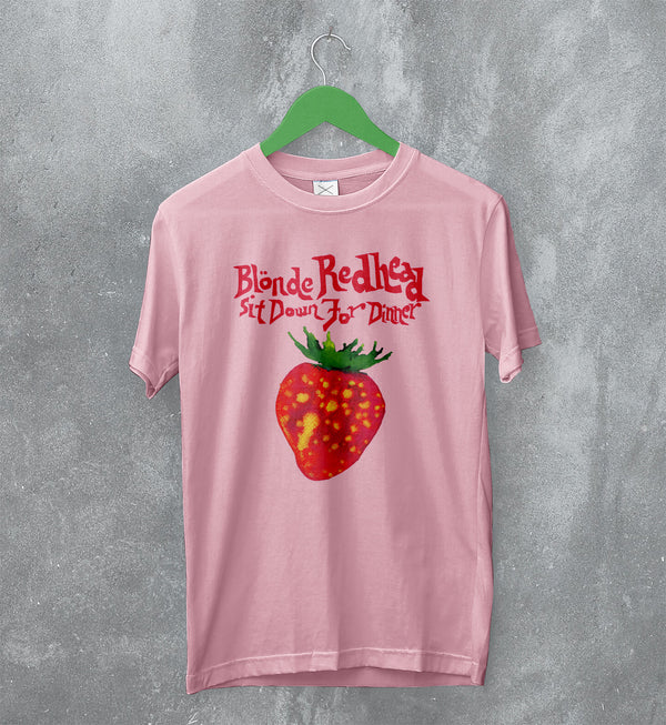 Blonde Redhead T-Shirt Tour Rock Tee Down for Dinner Shirt Indie Concert