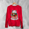 Berries & Cream Sweatshirt Vintage Tiktok Sweater Berries & Cream Meme