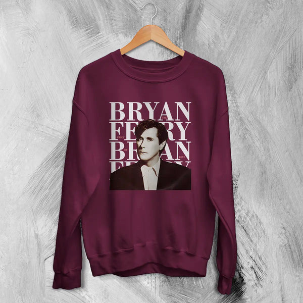 Bryan Ferry Sweatshirt Roxy Music Shirt 80s Pop Rock Merch
