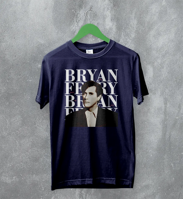 Bryan Ferry T-Shirt Roxy Music Shirt 80s Pop Rock Merch