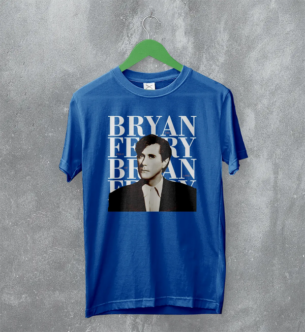 Bryan Ferry T-Shirt Roxy Music Shirt 80s Pop Rock Merch