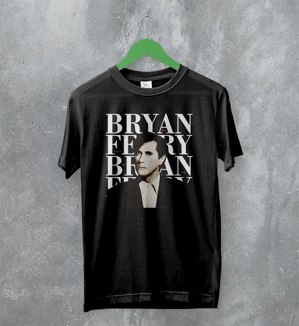 Bryan Ferry T-Shirt Roxy Music Shirt 80s Pop Rock Merch