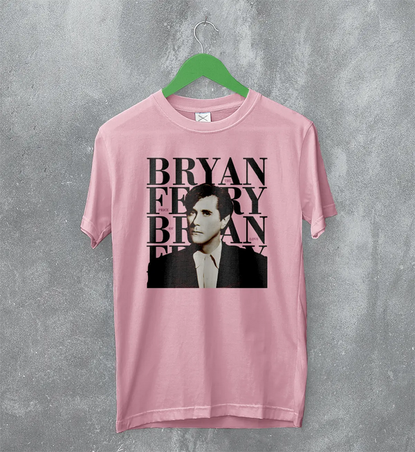 Bryan Ferry T-Shirt Roxy Music Shirt 80s Pop Rock Merch
