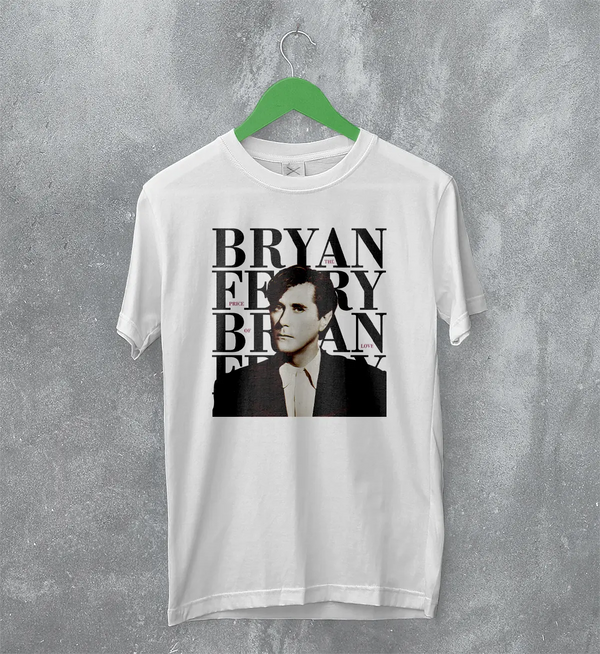 Bryan Ferry T-Shirt Roxy Music Shirt 80s Pop Rock Merch