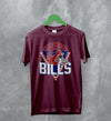 Vintage Buffalo Bills T-Shirt Old School Buffalo Bills Shirt American Football Fan Merch