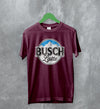 Busch Latte T-Shirt VTG Logo Inspired Graphic Tees Busch Beer Shirt