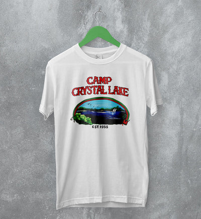 Camp Crystal Lake T-Shirt Friday the 13th Shirt Horror Tee Movie EST 1935