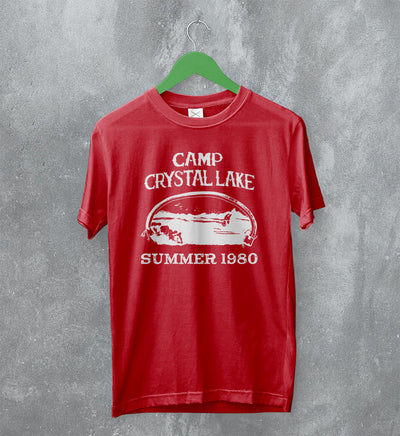 Camp Crystal Lake T-Shirt Horror Tee Movie Summer 1980 Friday the 13th Shirt