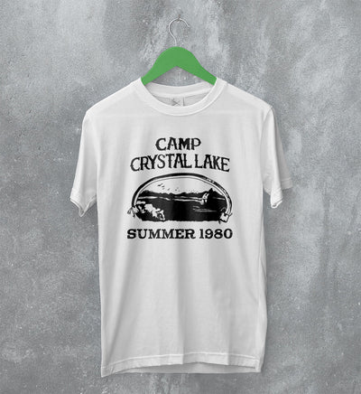 Camp Crystal Lake T-Shirt Horror Tee Movie Summer 1980 Friday the 13th Shirt