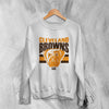 Vintage NFL Cleveland Browns Sweatshirt The Dawg Pound Sweater Cleveland Fanatic Football