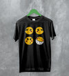 Cowboy Bebop T-Shirt Expression Emoticon Space Shirt Cyberpunk Anime