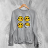 Cowboy Bebop Sweatshirt Expression Emoticon Space Sweater Cyberpunk Anime