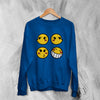 Cowboy Bebop Sweatshirt Expression Emoticon Space Sweater Cyberpunk Anime