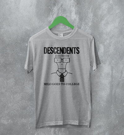 Descendents T-Shirt Milo Goes to College Tee Punk Rock Band Shirt