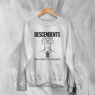 Descendents Sweatshirt Milo Goes to College Sweater Punk Rock Band Shirt