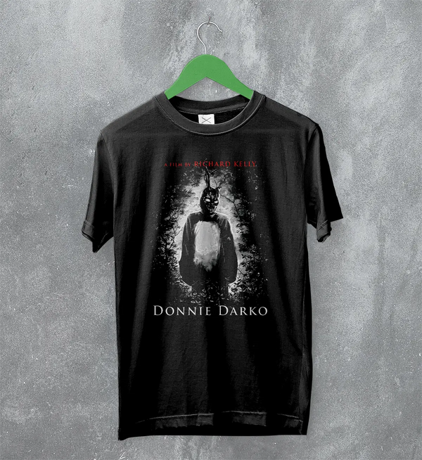 Donnie Darko Frank Rabbit T-Shirt Film Donnie Darko Shirt Thriller Bunny Costume Tee