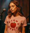 Fiona Apple T-Shirt Pop Music Tee Apple Logo Shirt Vintage 90s Alt Fan