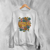 Fleetwood Mac Sweatshirt Vintage Floral Sweater Classic Rock Band Merch