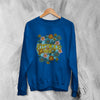 Fleetwood Mac Sweatshirt Vintage Flower Sweater Rock Music Graphic Shirt