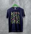 Floral T-Shirt Pattern Flower Tee Plant Shirt Abstract Vintage Floral Design