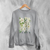 Floral Sweatshirt Aesthetic Fleur Shirt Plant Lover Sweater Flower Design