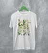 Floral T-Shirt Aesthetic Fleur Tee Plant Lover Shirt Vintage Flower Design