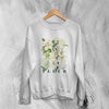 Floral Sweatshirt Aesthetic Fleur Shirt Plant Lover Sweater Flower Design