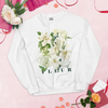 Floral Sweatshirt Aesthetic Fleur Shirt Plant Lover Sweater Flower Design