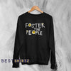 Foster The People Logo Sweatshirt Vintage Alternative Rock Band Sweater