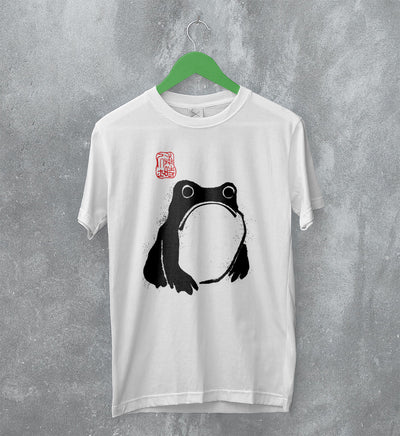 Frog T-Shirt Matsumoto Tee Animal Lover Shirt Japanese Frog From Meika