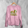 Vintage Frog & Toad Sweatshirt Bookish Gift for Frog Lover Unisex Sweater