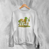 Vintage Frog & Toad Sweatshirt Bookish Gift for Frog Lover Unisex Sweater