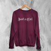 Gwen Stefani Sweatshirt Just A Girl Sweater Retro Ska Pop Rock Music Fan Gear