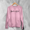 Gwen Stefani Sweatshirt Just A Girl Sweater Retro Ska Pop Rock Music Fan Gear