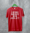 Joan Jett T-Shirt The Runaways Shirt Wanna Runaway Music Punk Merch