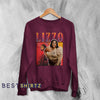 Vintage Lizzo Sweatshirt 90s Bootleg Style Sweater Pop Rap Fan Merch