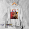 Vintage Lizzo Sweatshirt 90s Bootleg Style Sweater Pop Rap Fan Merch