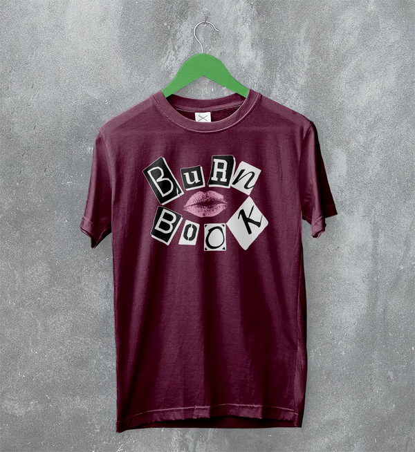 Mean Girls Geek T-Shirt Nerd Mean Girls Shirt Movie Burn Book Lover Tee