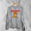 Melvins Houdini Sweatshirt Two Headed Dog Sweater Sludge Metal Merch