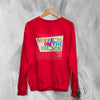 New Kids On The Block Sweatshirt 80s NKOTB Boy Band Sweater Graphic Merch