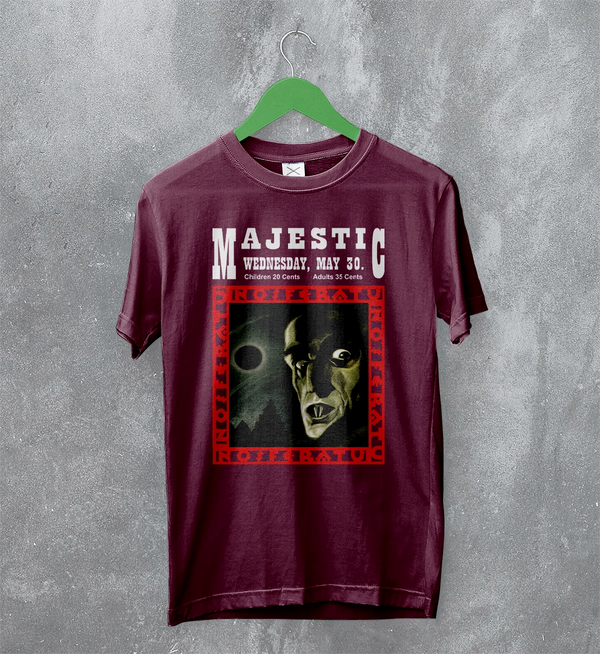 Nosferatu The Majestic T-Shirt Majestic Nightmare Shirt Horror Movie Tee