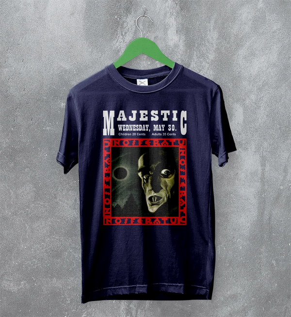 Nosferatu The Majestic T-Shirt Majestic Nightmare Shirt Horror Movie Tee