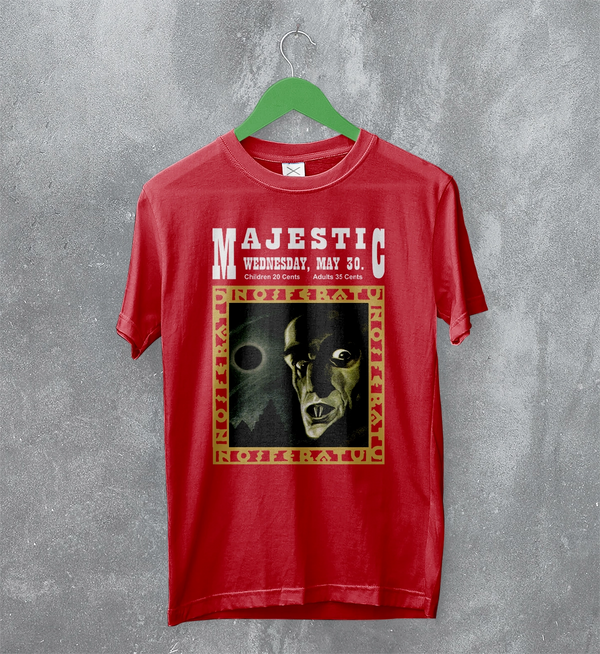 Nosferatu The Majestic T-Shirt Majestic Nightmare Shirt Horror Movie Tee