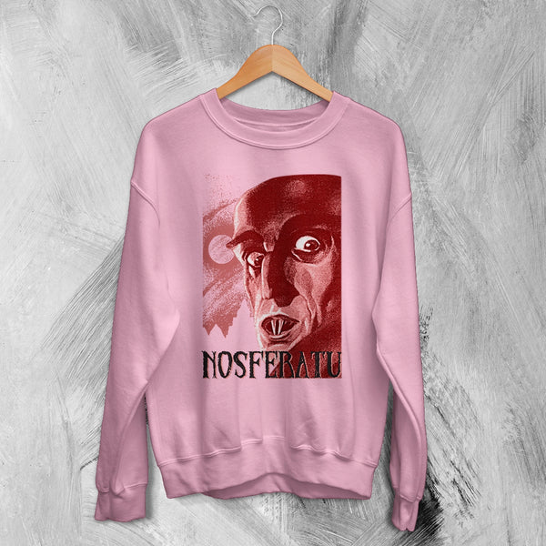 Nosferatu Vampire Sweatshirt Horror Nosferatu Shirt Nightmare Movie Crewneck